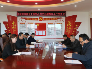 【学思想 强党性 重实践 建新功】李巍到联点单位开展主题教育专题督导调研